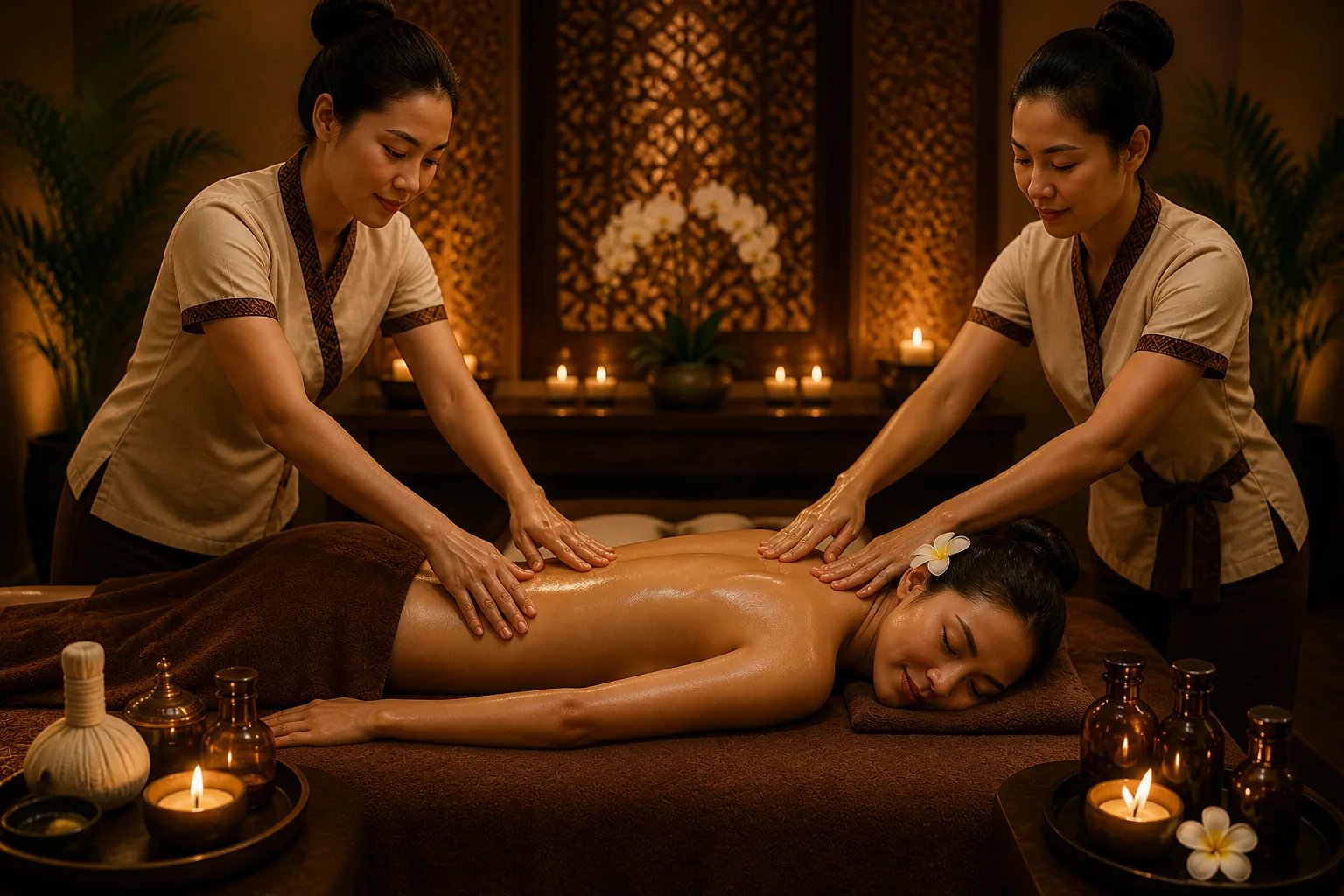 4 Hand Massage at Century Arab Spa Abu Dhabi
