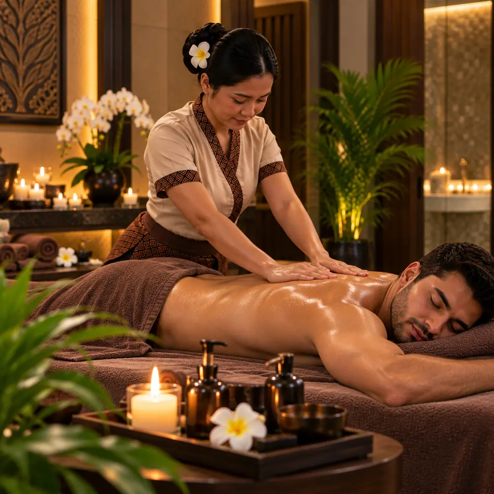 Body massage near me with warm oil