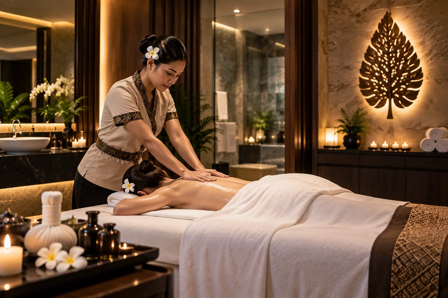 Full body massage at Century Arab Spa, massage in Abu Dhabi